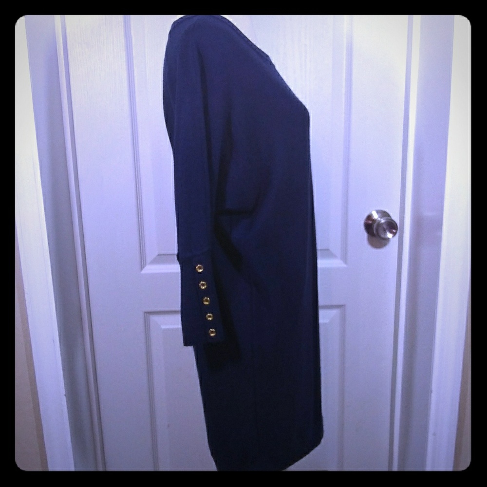 LILLY PULITZER Bloomfield Sweater Dress Navy - Picture 3 of 7